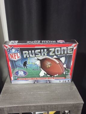 NFL Rush Zone Board Game - Red, Blue, White Artwork